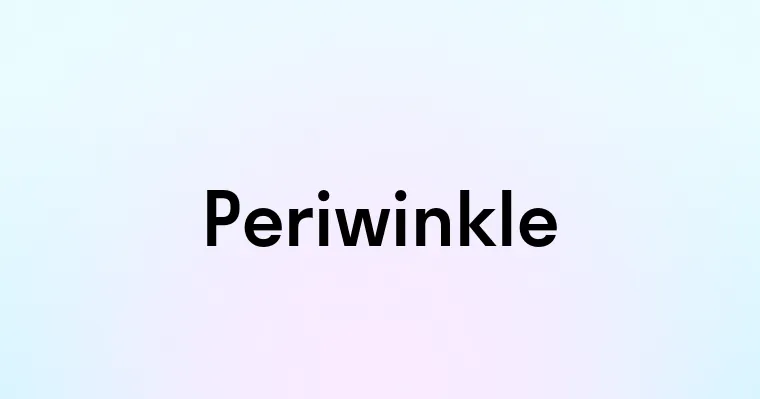 Periwinkle