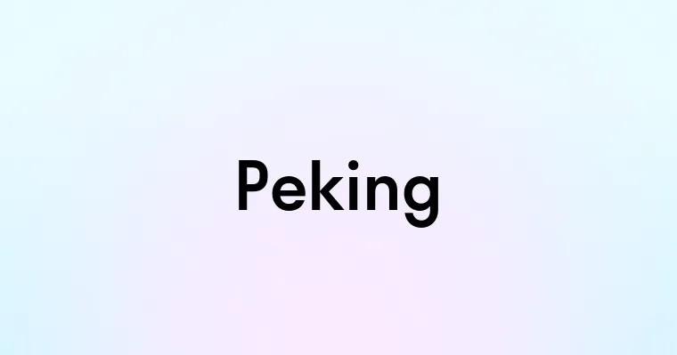 Peking