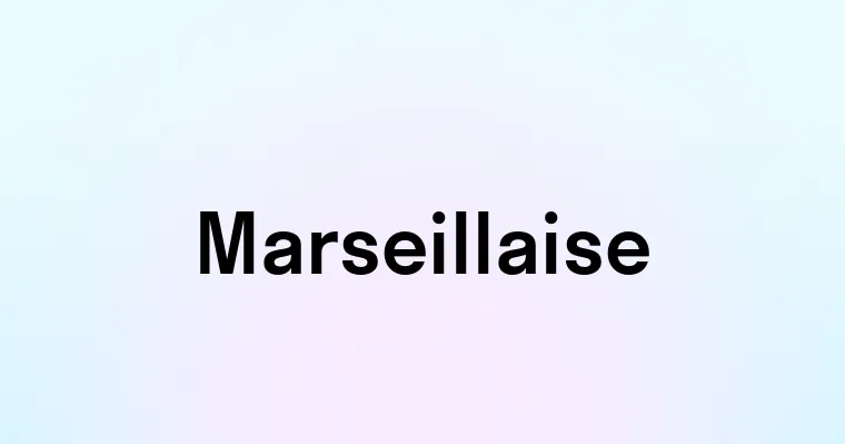 Marseillaise