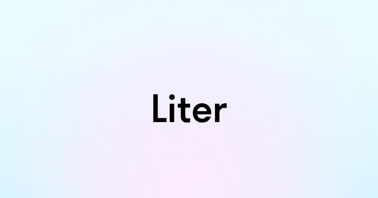 Liter