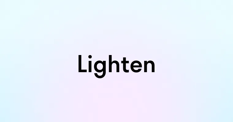 Lighten