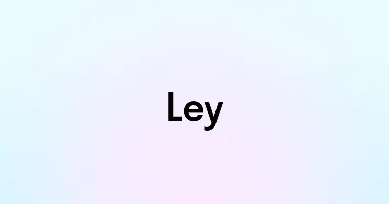 Ley