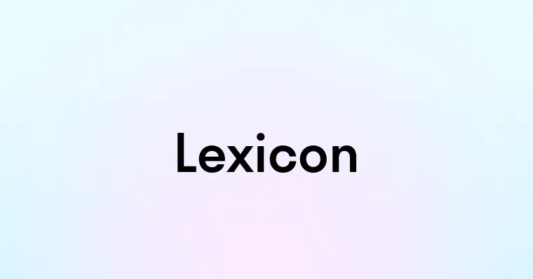 Lexicon