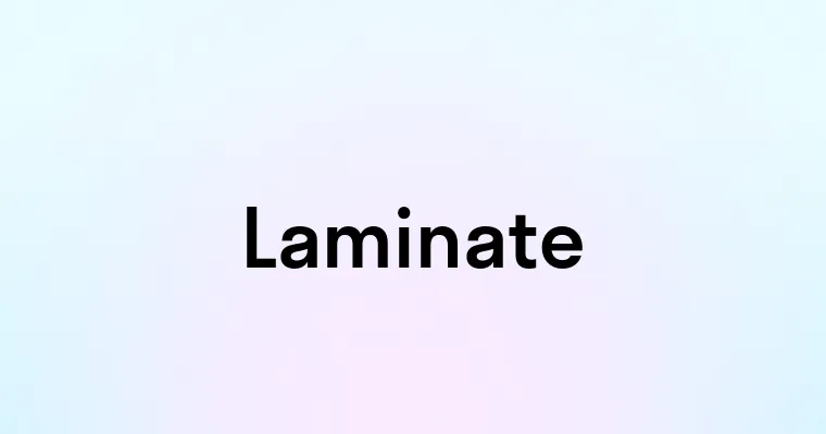 Laminate