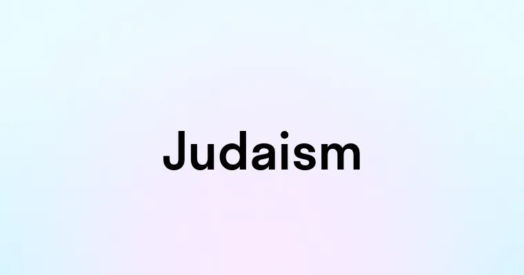 Judaism