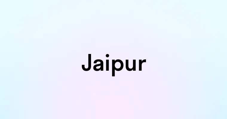 Jaipur