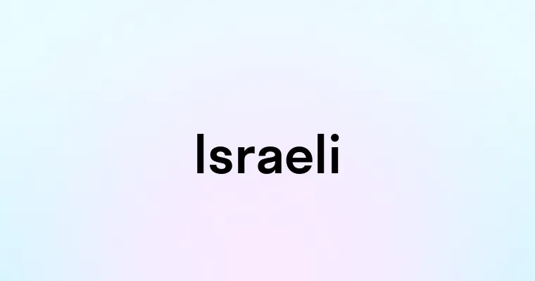 Israeli