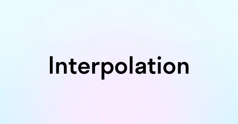 Interpolation