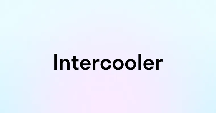 Intercooler