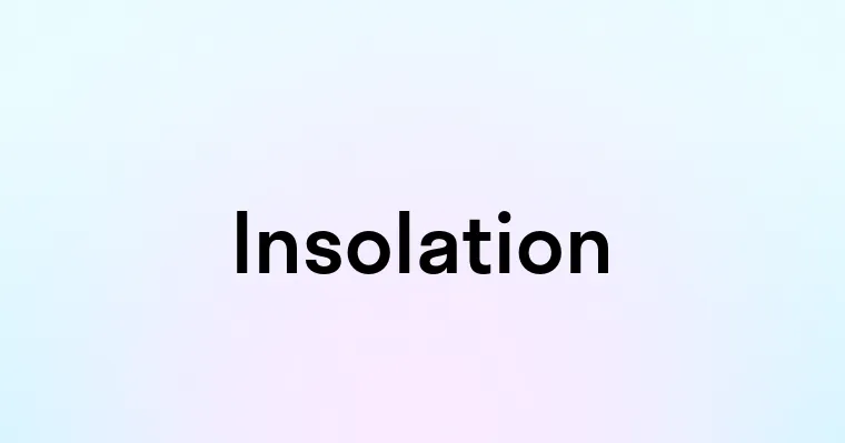 Insolation