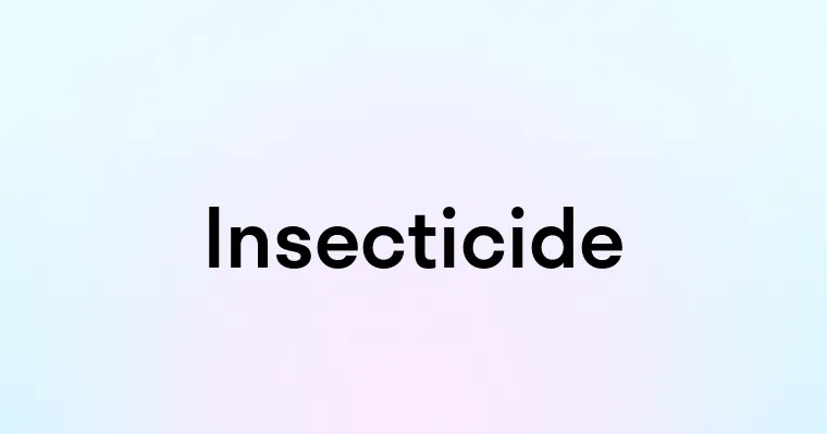 Insecticide