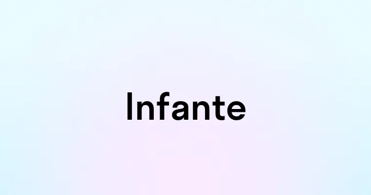 Infante