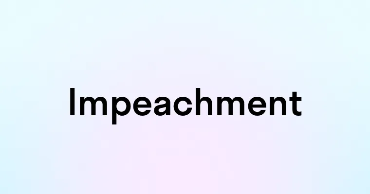 Impeachment