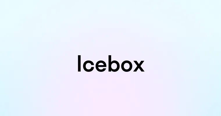 Icebox