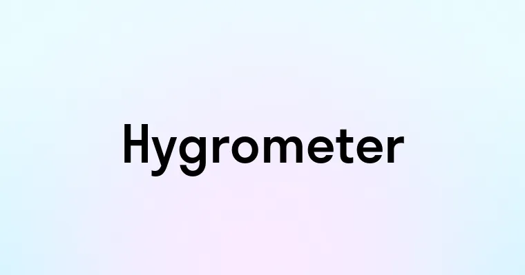 Hygrometer