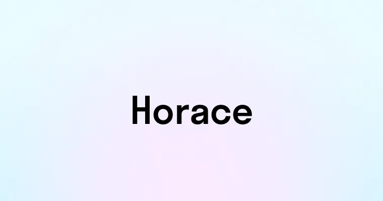 Horace