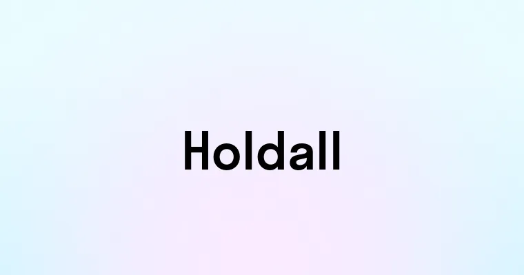 Holdall