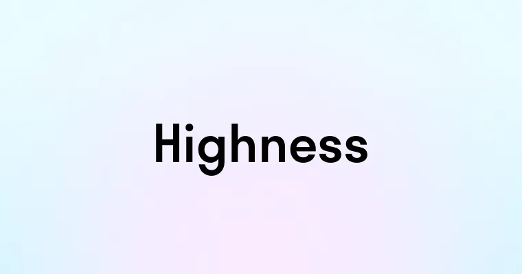 Highness