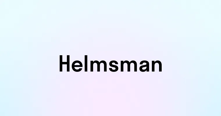 Helmsman