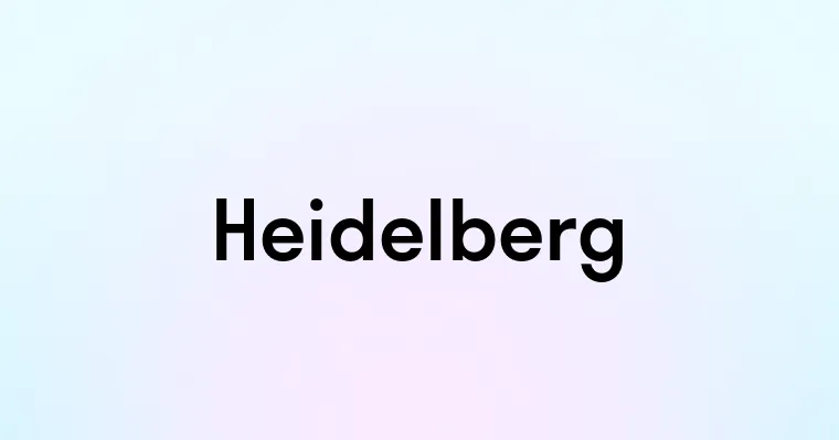 Heidelberg