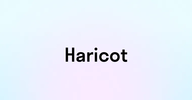 Haricot