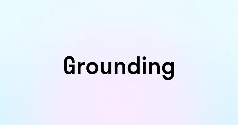 Grounding