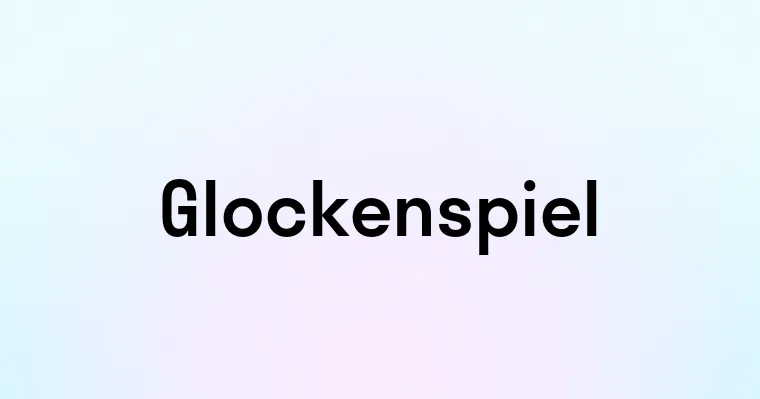 Glockenspiel