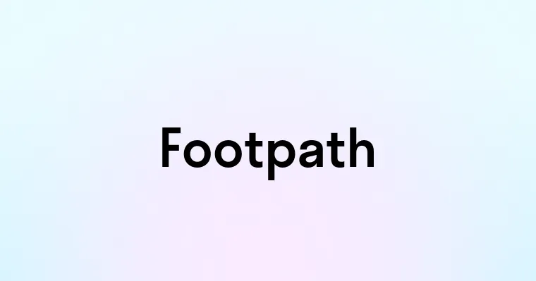 Footpath