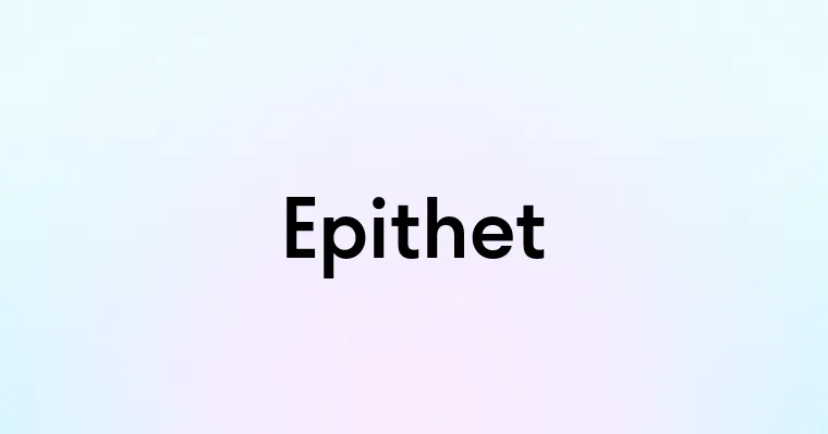 Epithet