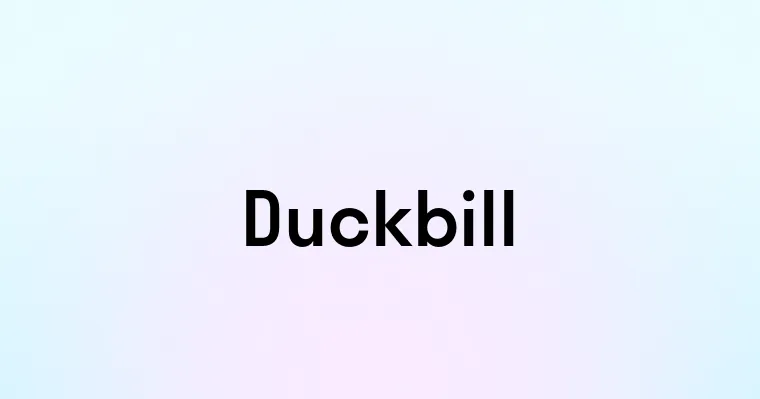 Duckbill