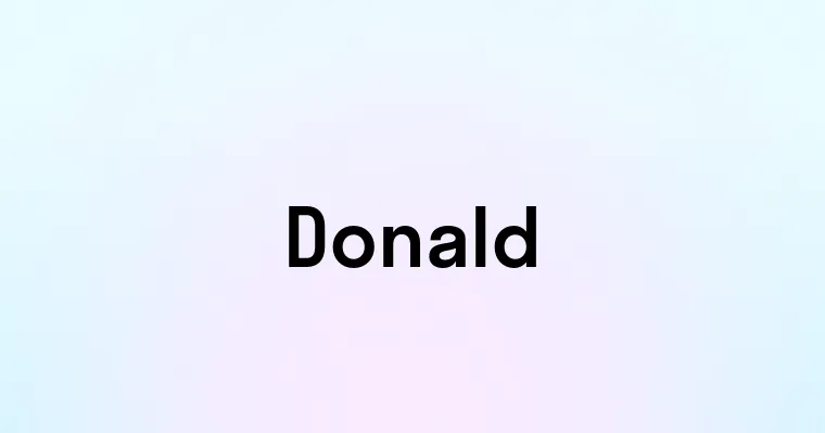 Donald