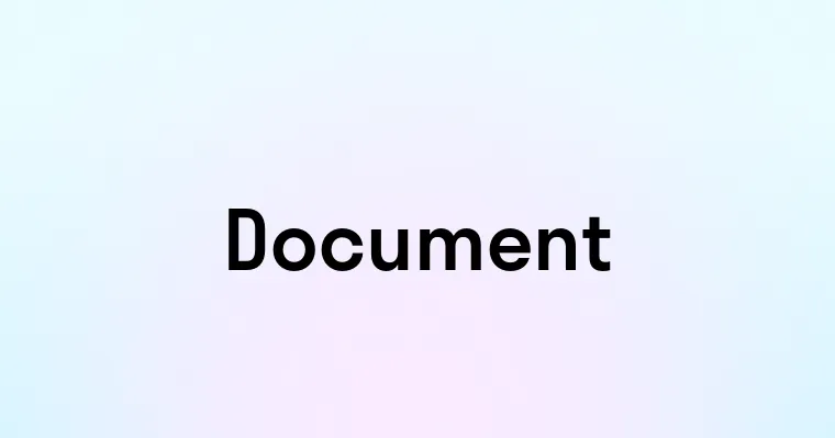 Document