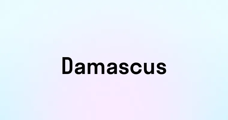 Damascus