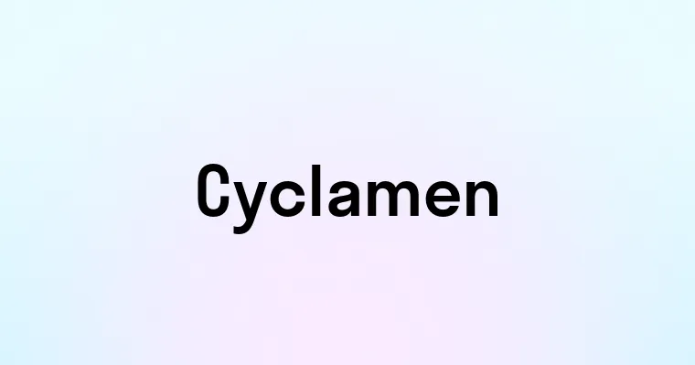 Cyclamen