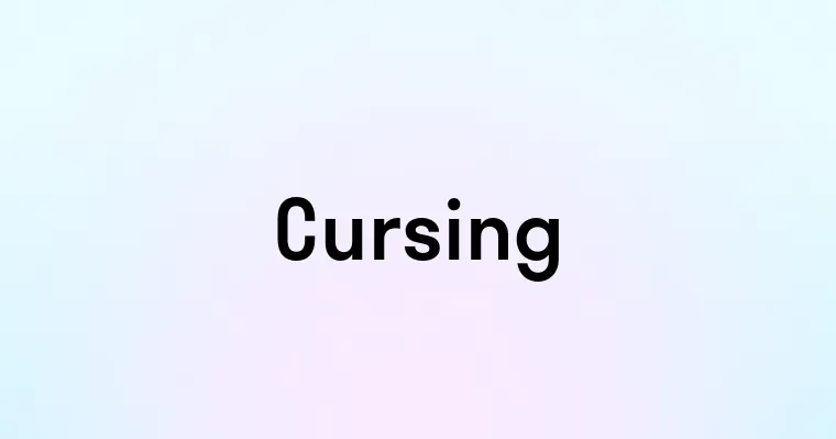 Cursing