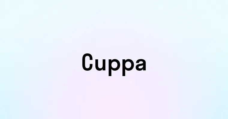 Cuppa