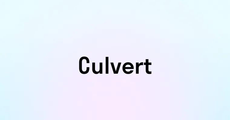 Culvert