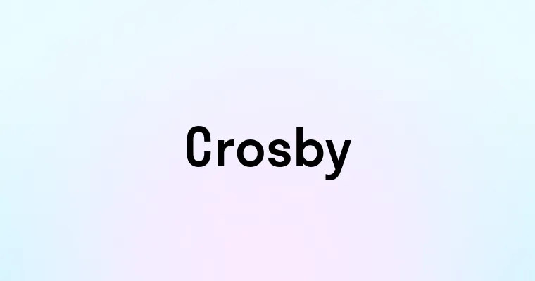 Crosby