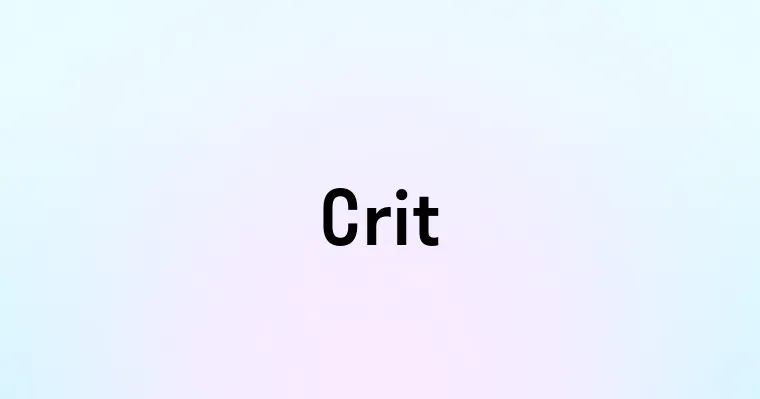 Crit