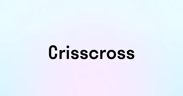 Crisscross