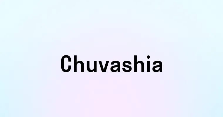 Chuvashia