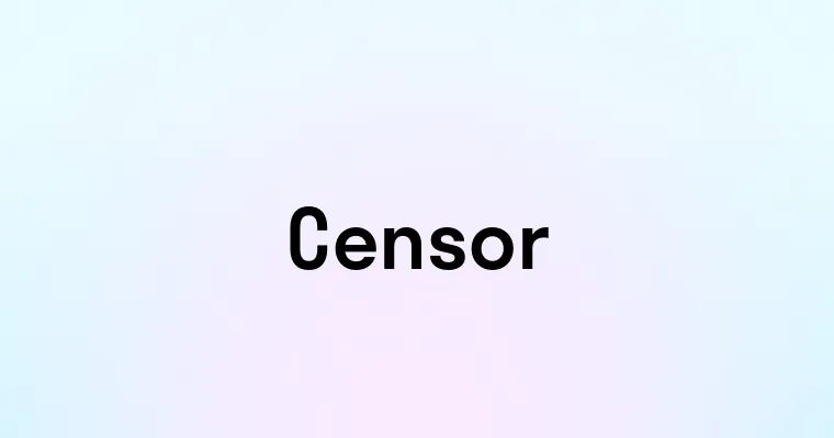 Censor