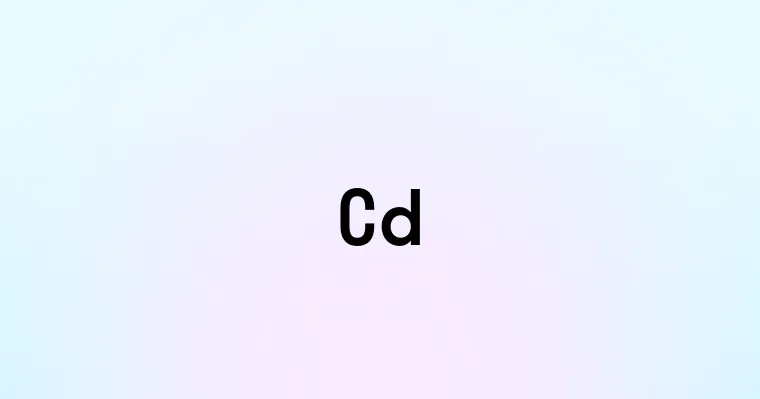 Cd