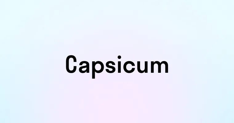 Capsicum