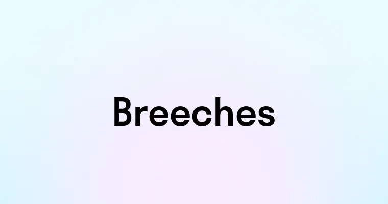 Breeches