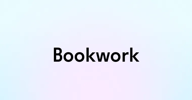 Bookwork