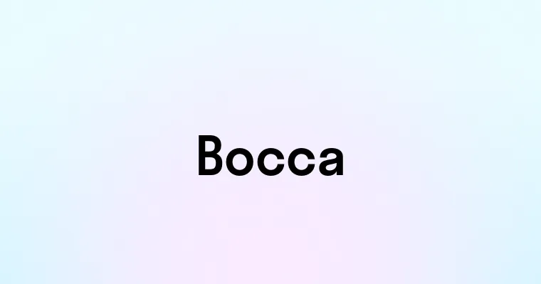 Bocca