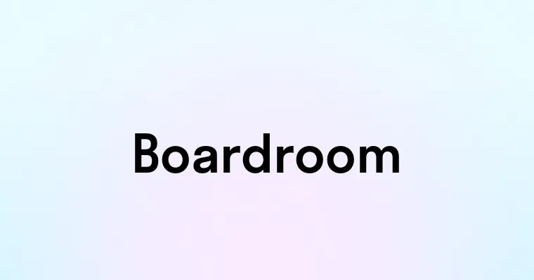 Boardroom