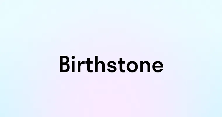 Birthstone