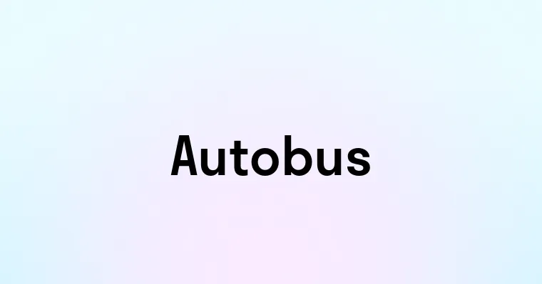 Autobus